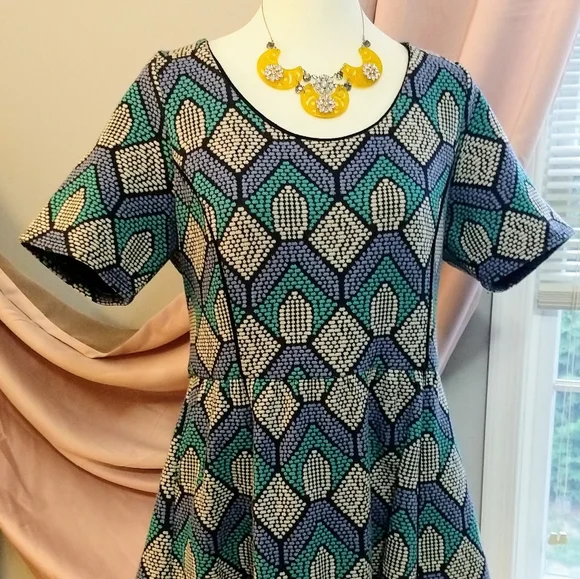 🆕Anthropologie🌷Jacquard A-Line Dress - Picture 8 of 12